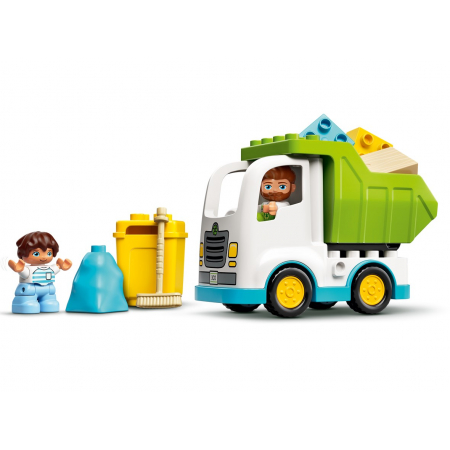 Lego Duplo 10945 Śmieciarka i recykling klocki 2+
